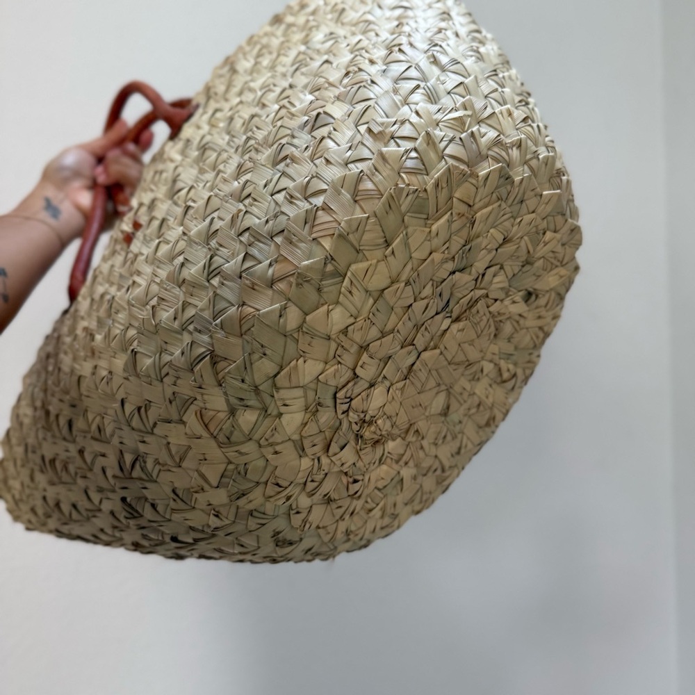 Large Wicker Tote Bag - Picture 7 of 7